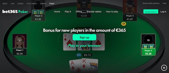 bet365 bonusový kód poker